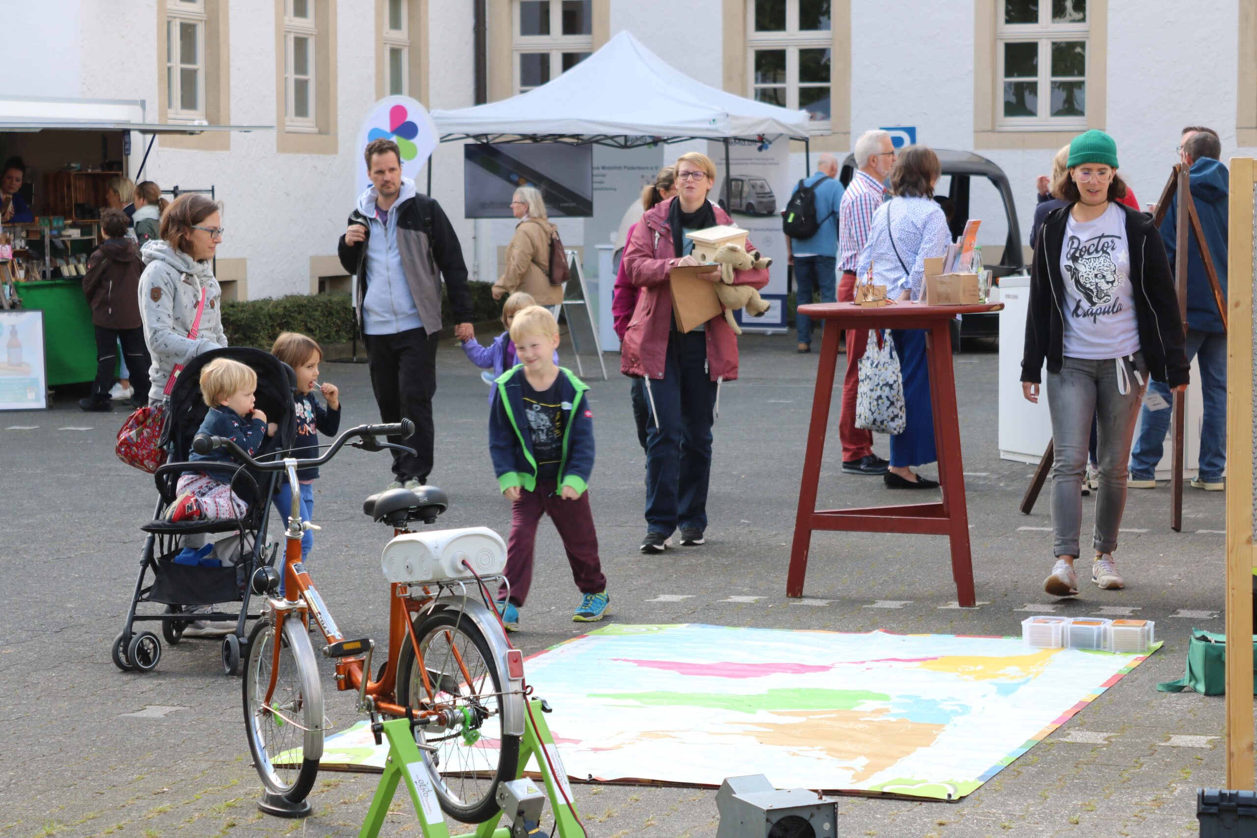 Impressionen vom Messegelände