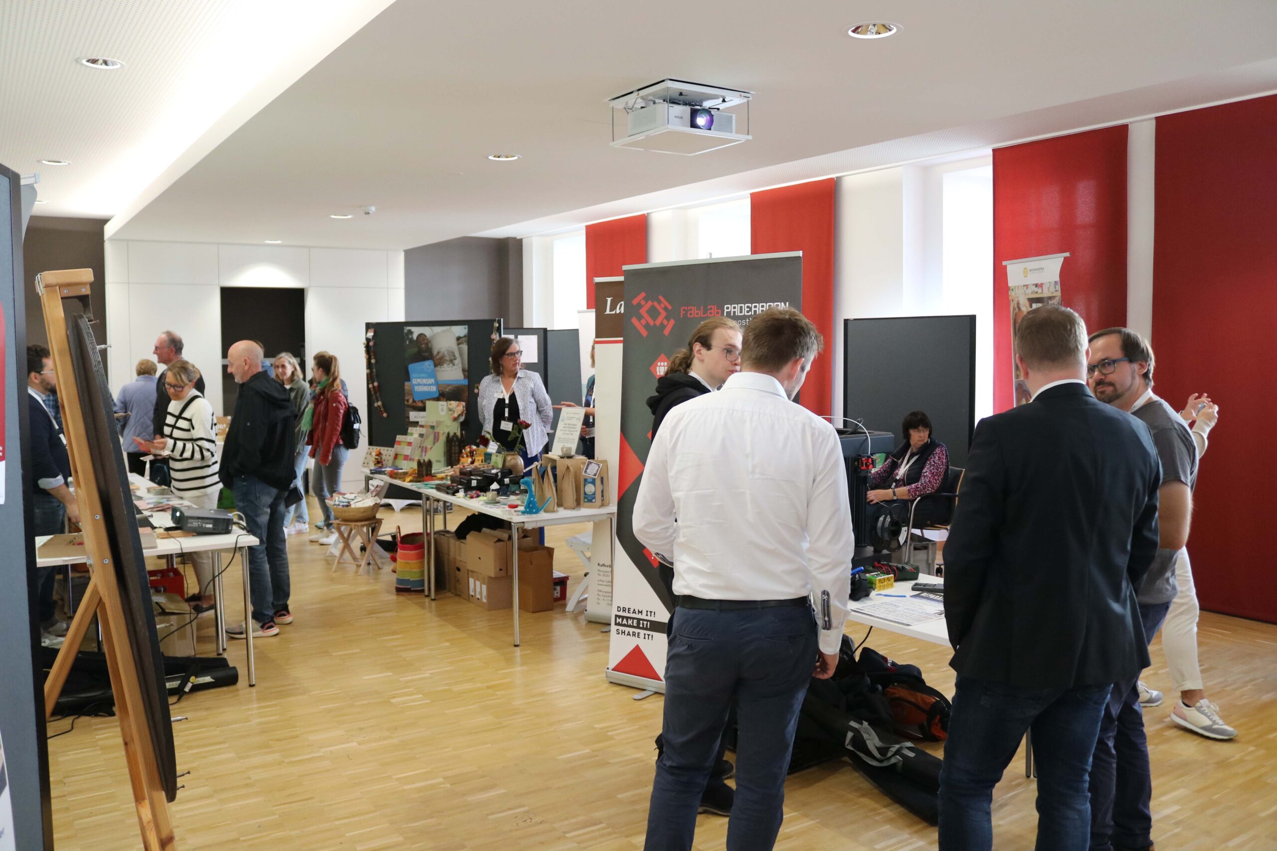 Impressionen vom Messegelände