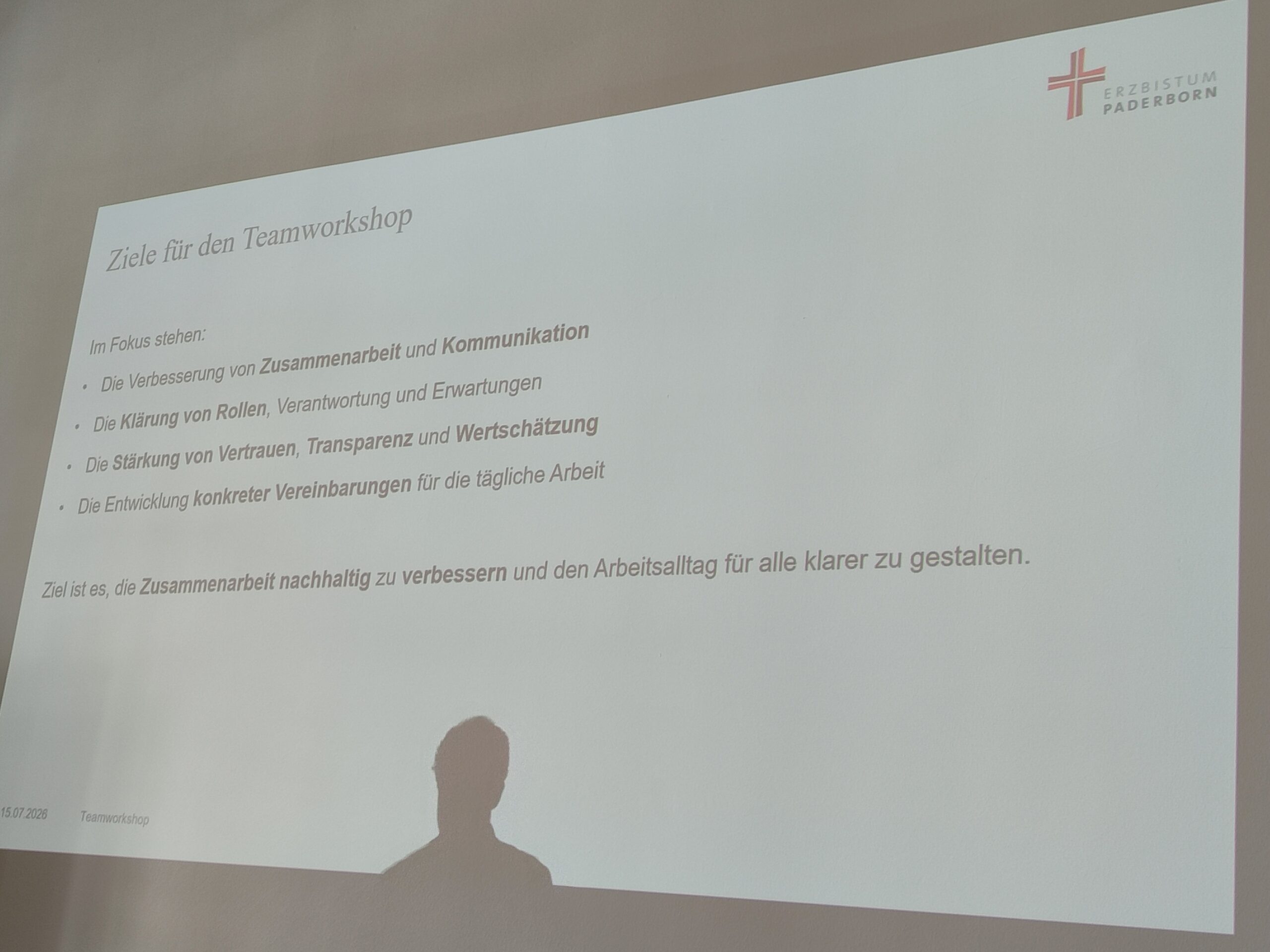 Präsentationsfolie