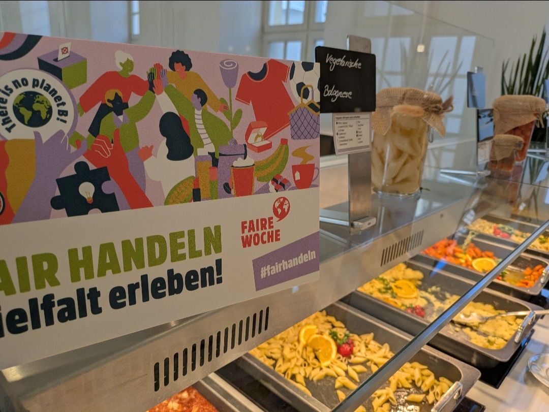 Bild vom Buffetbereich